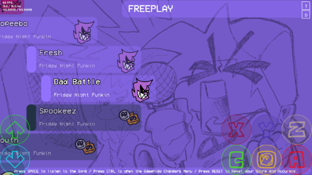 ��ɫ����������µķ��ģ��(FNF����µķ��+��ʳ�)v1.0 ��׿��