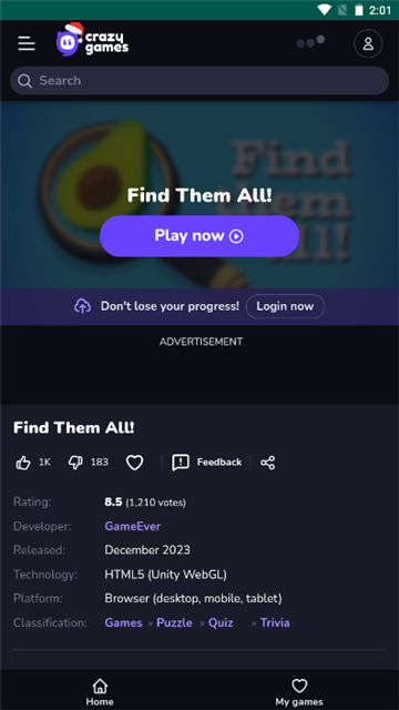 crazygames�����Ϸ������v1.5.0 ��׿��