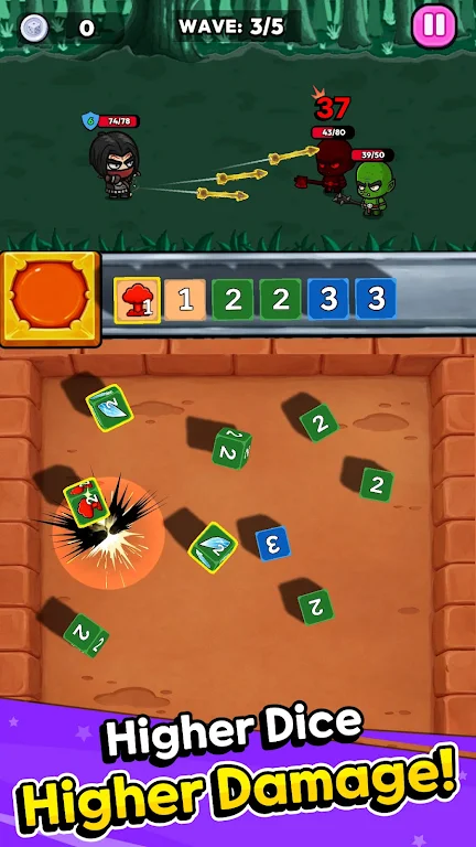 ����Ӣ�ۺϲ��ֻ���(Dice Heroes: Merge)v1.0.2 ��׿��