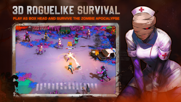 ����ͷ��ʬ�Ҵ�������(Box Head: Zombies Must Die!)v3.6.4 ��׿��