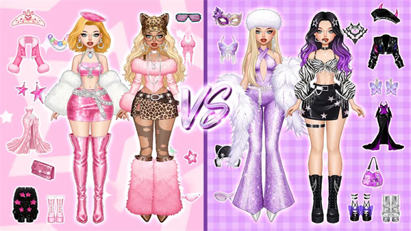 ���Ů����װ������Ϸ(Rebel Glam)v1.0.8 ��׿��