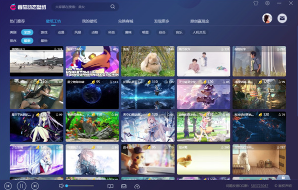 番茄动态壁纸桌面版v1.5.5.3 官方版