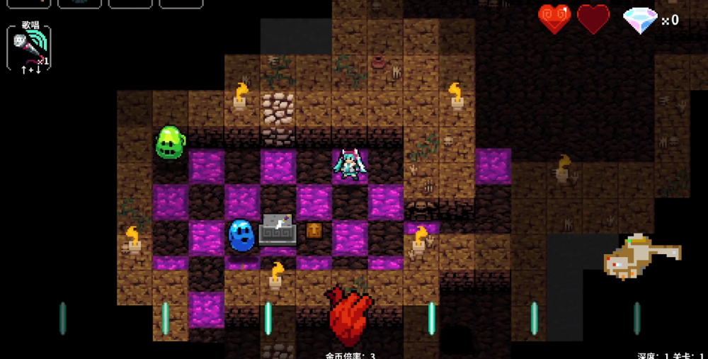 Crypt of the NecroDancer������γ���δ��v1.2.3 ���°�