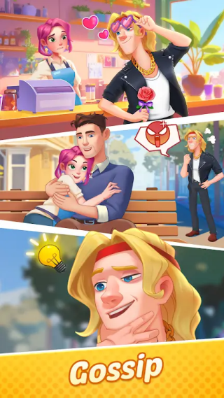 �����ʳ�ָ����˵���(Gossip Street: Merge & Story)v4.4.6.542 ��׿��
