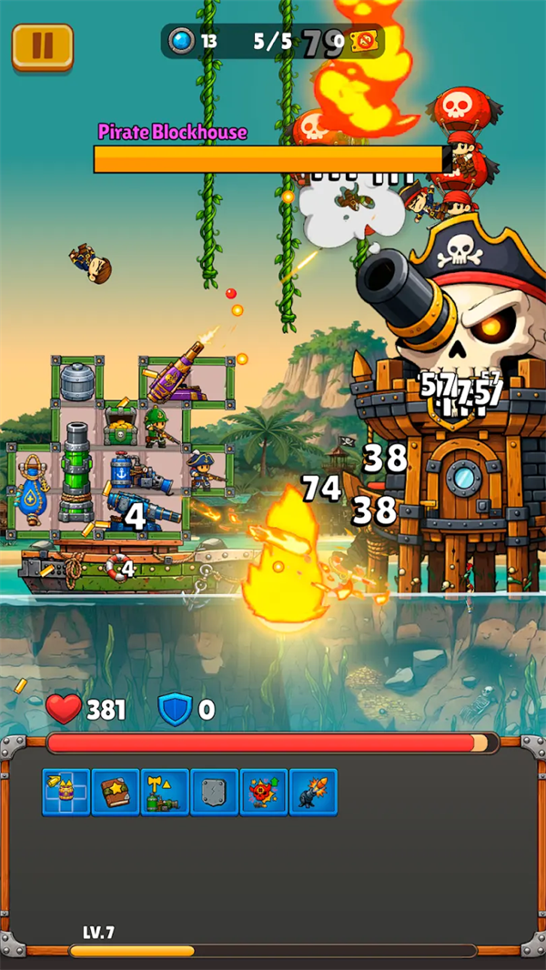 ս������ս��Ϸ(Ship Backpack: Battle Zone)v1.0.3 ��׿��