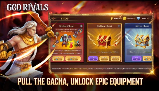 ��֮�޵����°�����(God Rivals)v1.1.7 ��׿��