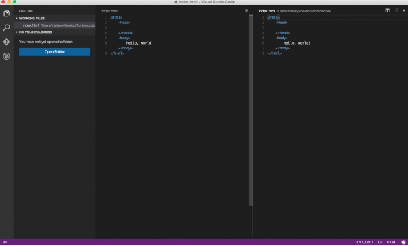 Visual Studio Code MAC版 Visual Studio Code MAC版