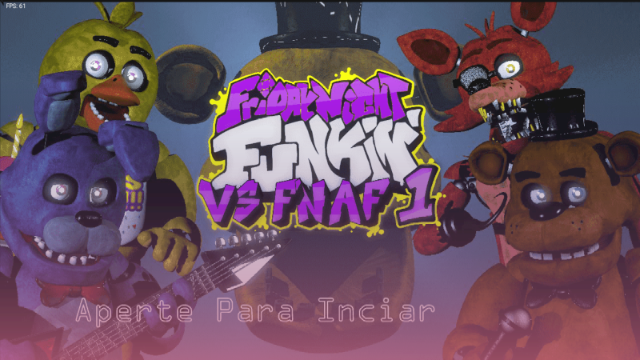 FNF玩具五夜后宫模组游戏(FNF Vs FNaf 1) FNF玩具五夜后宫模组游戏(FNF Vs FNaf 1)
