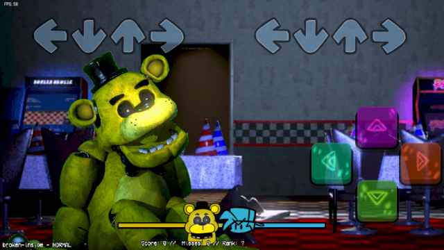 FNF玩具五夜后宫模组游戏(FNF Vs FNaf 1) FNF玩具五夜后宫模组游戏(FNF Vs FNaf 1)