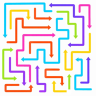 Color Arrow Escape Puzzle��ɫ��ͷ��������v2.0 �ֻ���