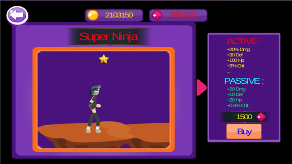 ����˻�Ӱ����2��׿��(Stickman Ninja 2)v3.1.6 �ٷ���