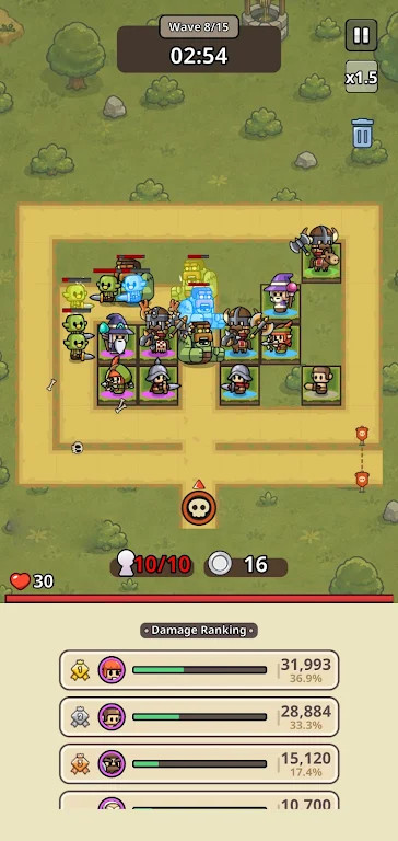 �ϲ��Թ�������Ϸ(Merge Maze Defense)v0.0.17 ��׿��