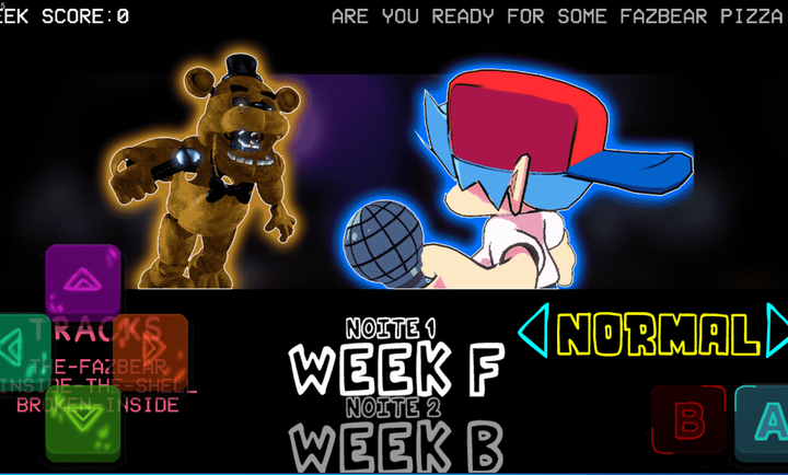 FNF玩具五夜后宫模组游戏(FNF Vs FNaf 1)v0.2.7 安卓版