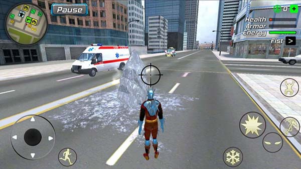 冰封城市英雄内置菜单(Snow Storm Superhero)v1.3.1 解锁版