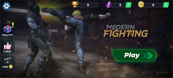 �ִ�����Ϸ(Modern Fighting)v1.2.5 ���°�