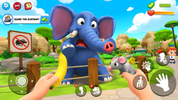 ����԰��������Ϸ(Zoo Prank: Crazy Animals)v1.0.18 ��׿��