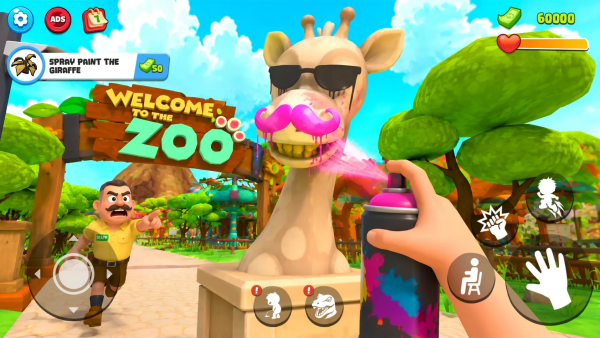 ����԰��������Ϸ(Zoo Prank: Crazy Animals)v1.0.18 ��׿��