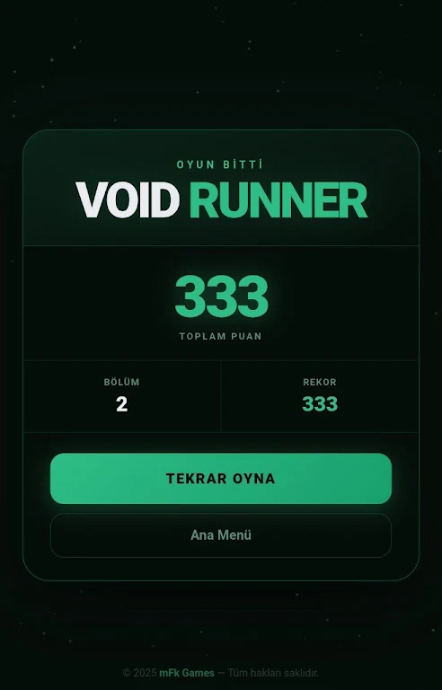 ���������Ϸ(Void Runner)v1.0 ��׿��