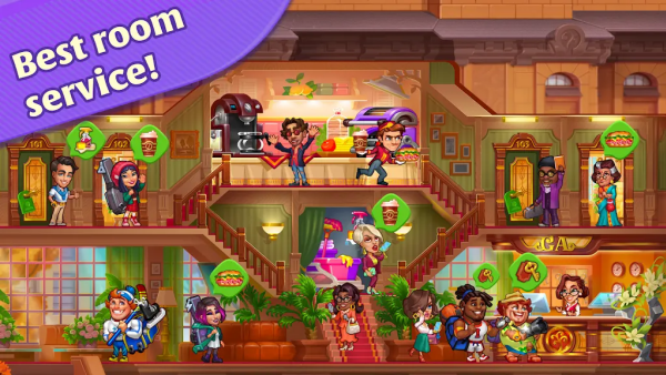 ����Ƶ���Ϸ(Grand Hotel Mania��װ��)v4.18.8.1 ��׿��