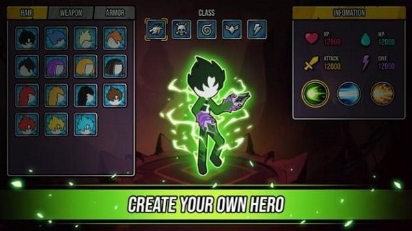 �����������սʿ�ֻ���(Super Stickman Dragon Warriors��װ��)v1.3.0 ��׿��
