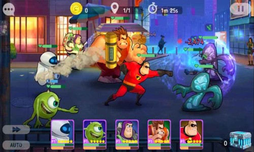 ��ʿ��Ӣ��ս��ģʽ����(Disney Heroes)v8.0 �ֻ���