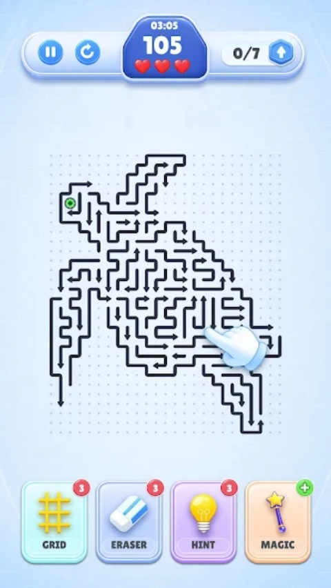 Color Arrow Escape Puzzle��ɫ��ͷ��������v2.0 �ֻ���