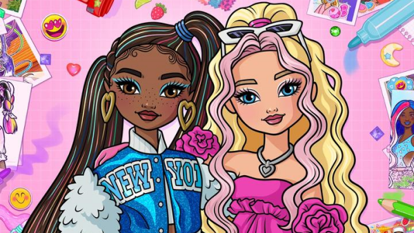 �ű�����ɫ�ʴ�����Ϸ(Barbie Color Creations)v5.5.1 ��׿��