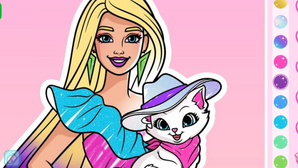 �ű�����ɫ�ʴ�����Ϸ(Barbie Color Creations)v5.5.1 ��׿��