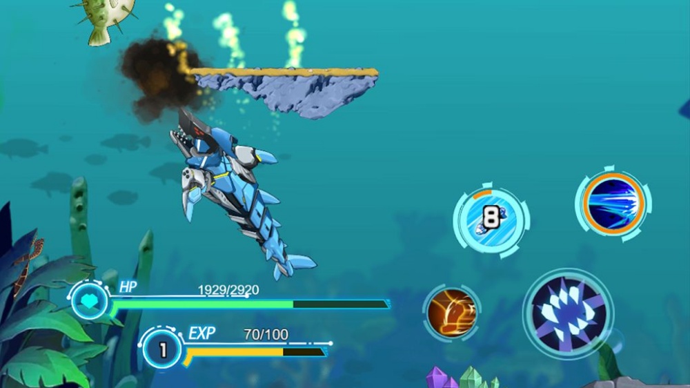 Robot Shark & Eat Fish.io����������Ϸv1.0.0 ��׿��