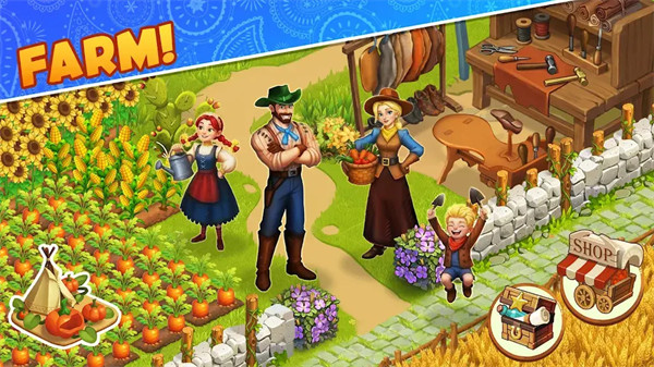 ����ũ����������Ϸ(Westward Farm)v1.9.4 ��׿��