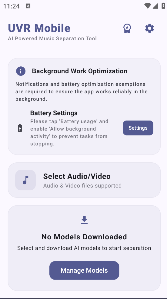UVR Mobile�ٷ���v1.1 �ֻ���