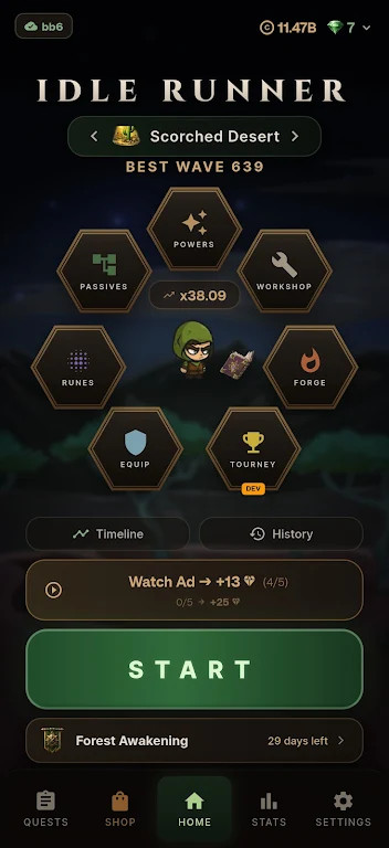 ����������Ϸ(Idle Runner)v1.0.0 ��׿��
