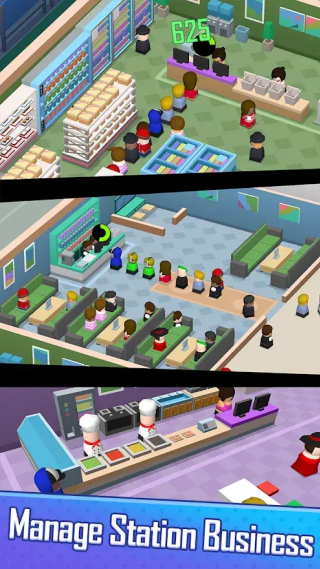 闲置铁路大亨游戏(Idle Railway Tycoon)v1.59 安卓版