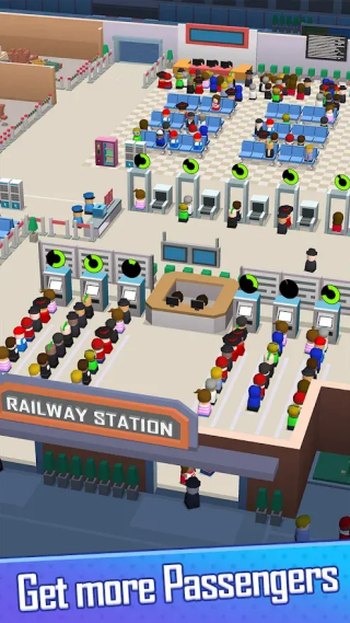 闲置铁路大亨游戏(Idle Railway Tycoon)v1.59 安卓版