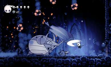 �ն���ʿŵݺƤ�����°�(Hollow Knight)