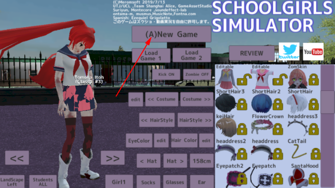 校园女生模拟器僵尸模组下载手机版(School Zombie Simulator) 校园女生模拟器僵尸模组下载手机版(School Zombie Simulator)