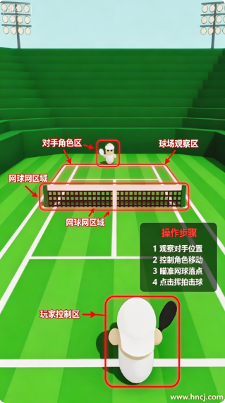 小小网球游戏 小小网球游戏