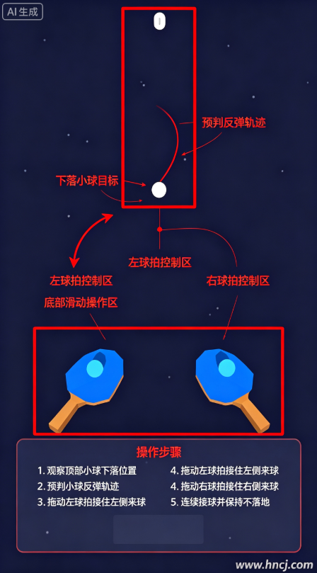 无尽乒乓球小游戏 无尽乒乓球小游戏