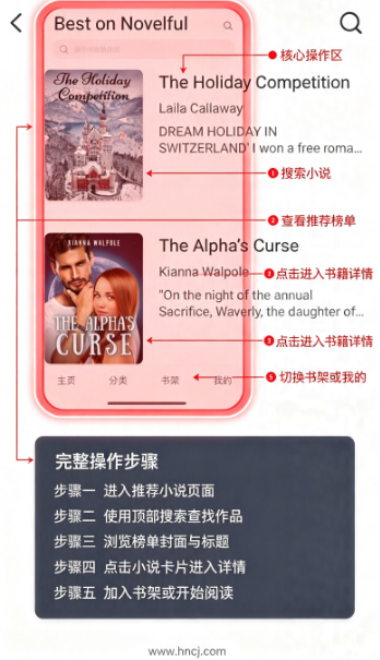 Novelful海外版小说阅读APP下载 Novelful海外版小说阅读APP下载