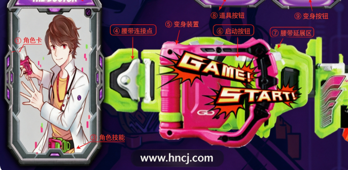 Ex-Aid Henshin Belt假面骑士exaid模拟器 Ex-Aid Henshin Belt假面骑士exaid模拟器