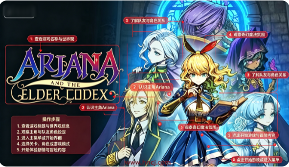 魔法司书阿莉艾娜七英杰之书手游(Ariana and the Elder Codex) 魔法司书阿莉艾娜七英杰之书手游(Ariana and the Elder Codex)