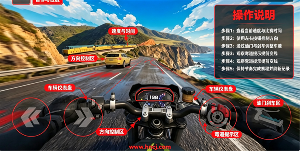 公路摩托车狂飙游戏 公路摩托车狂飙游戏
