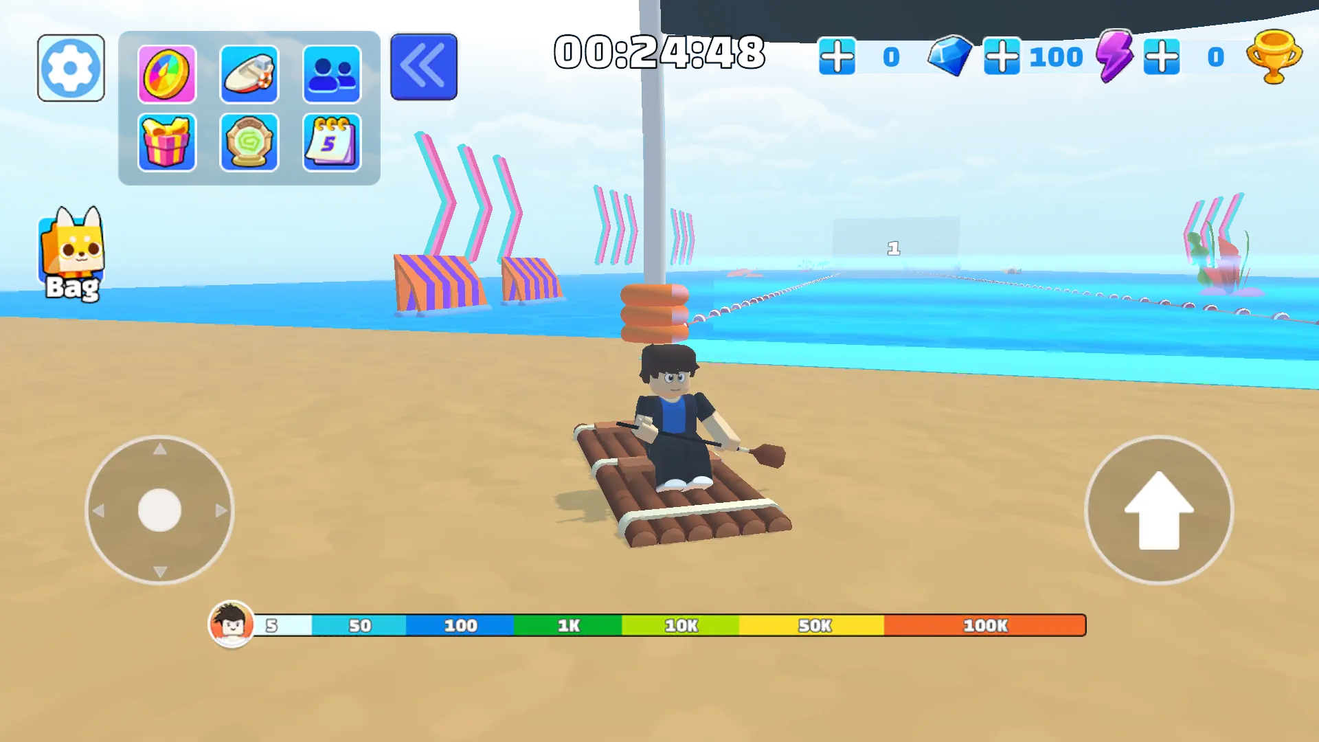 Ƥ��ͧ������Ϸ(Kayak Master: Racing Blox)v1.6 ��׿��