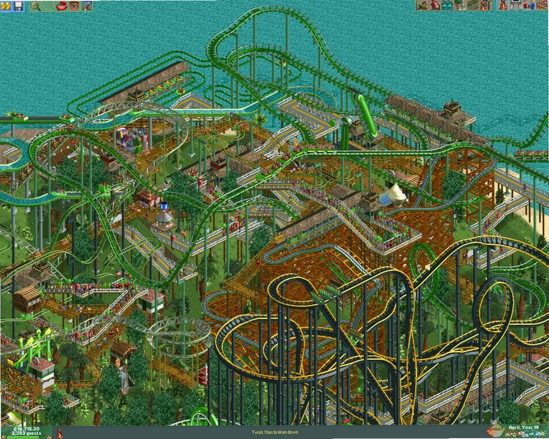 ��ɽ�����3 RollerCoaster Tycoon 31.0 Ӳ�̰�
