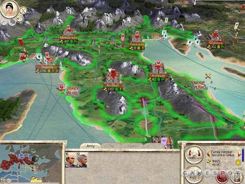 ����ȫ��ս��Ӣ��:Total War: Rome1.0 �������ս����Ϸ