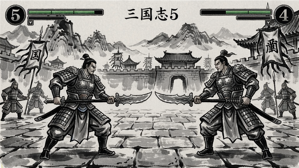 ����־5��Ϸ���棬�佫�����������ŵ�ˮī���