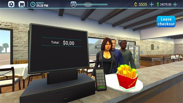 ����ģ������Ϸ(Restaurant Simulator 3D Bar)v1.4 ��׿��