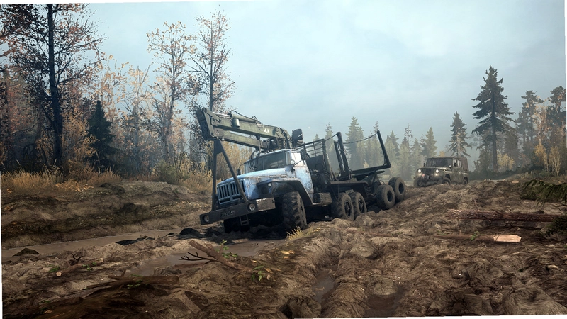 旋转轮胎:泥泞奔驰 Spintires: MudRunnerv1.0.0 整合版