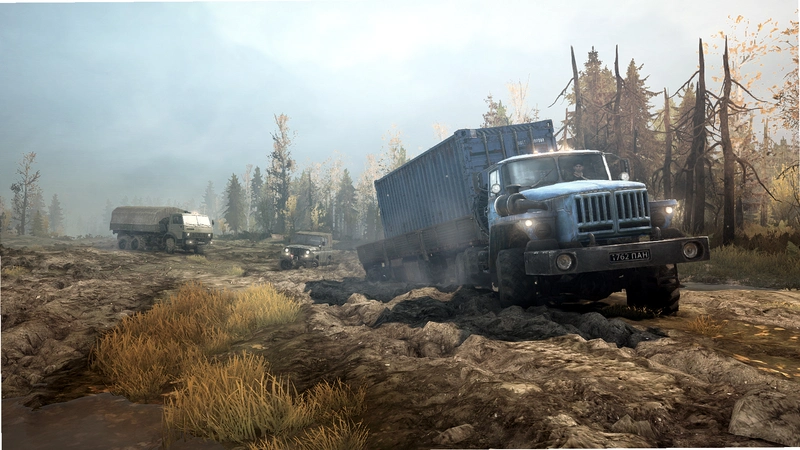 旋转轮胎:泥泞奔驰 Spintires: MudRunnerv1.0.0 整合版