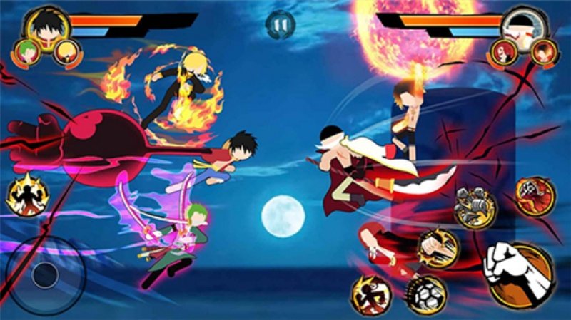 Stickman Pirates Fight����˺�����ս���°�v6.6 �ٷ���